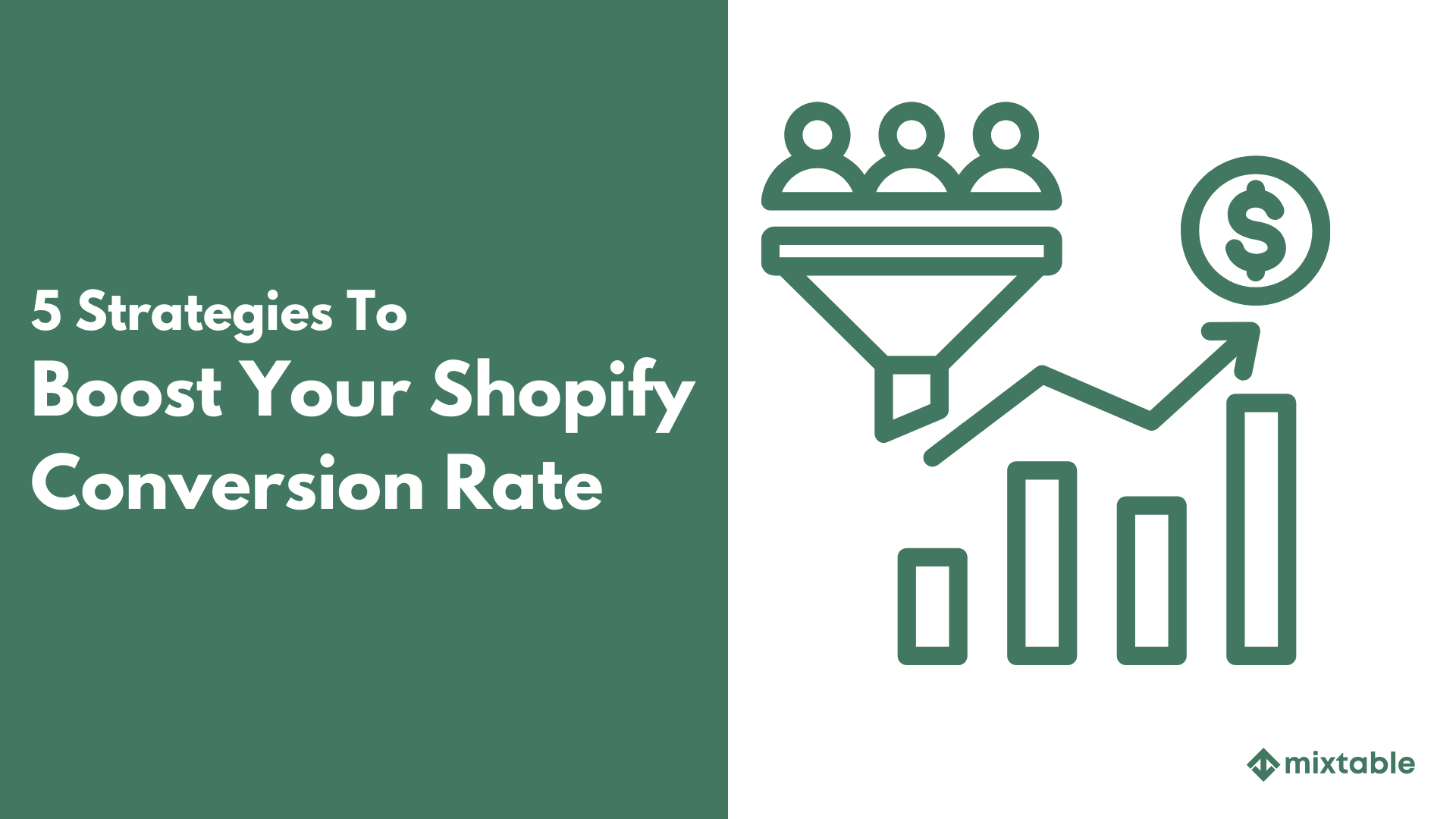 5 Proven Strategies to Boost Your Shopify Store's Conversion Rate and Drive More Sales