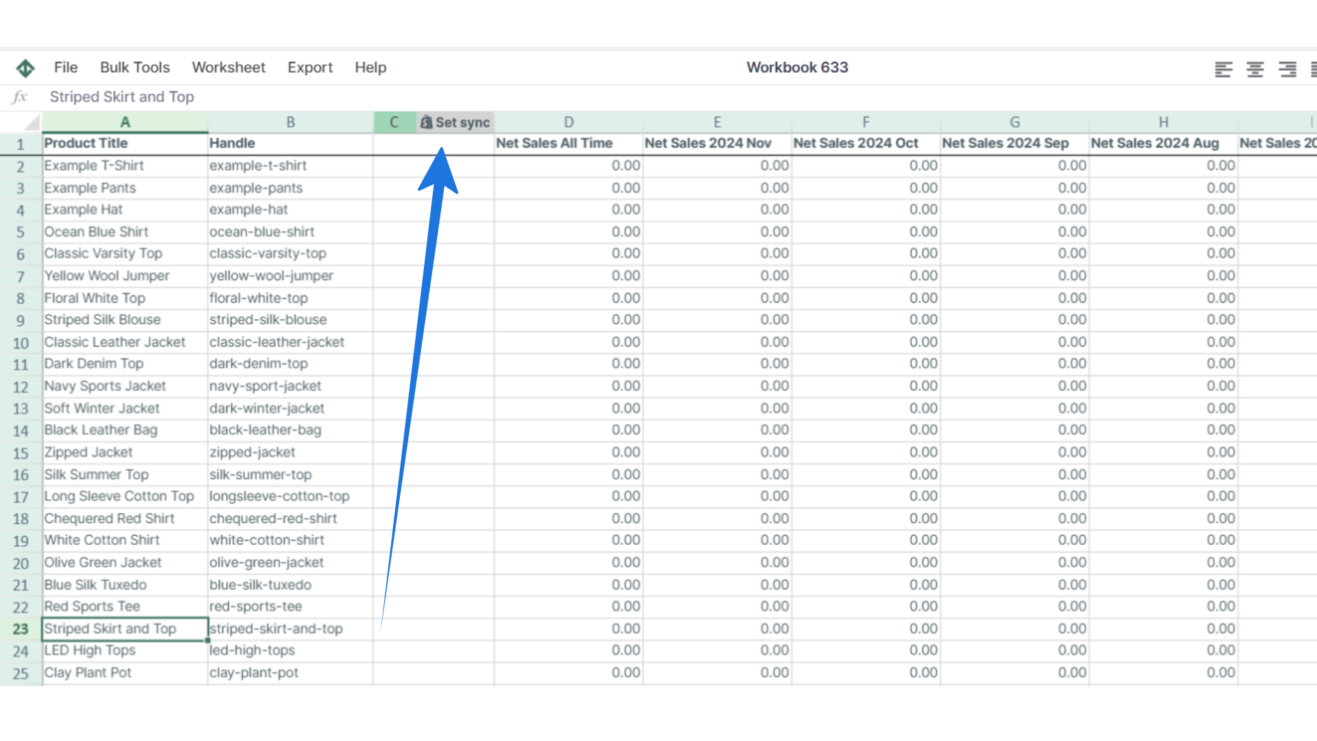 Mixtable Analytics - Sync Shopify Data